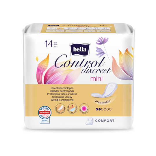 Bella Control Discreet Mini urologické vložky