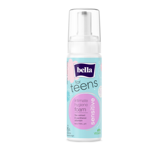 Bella for Teens intimní mycí pěna Sensitive