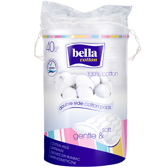 Bella Cotton kosmetické tampony – oválné