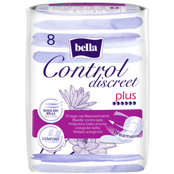 Bella Control Discreet Plus urologické vložky
