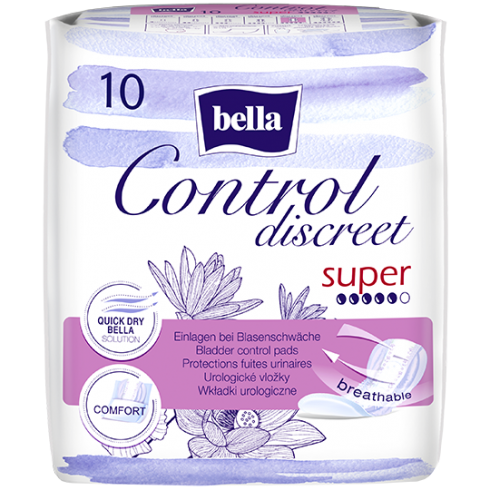 Wkładki Bella Control Discreet Super